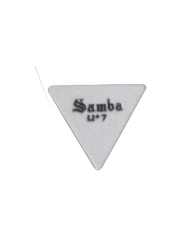 Pick (0.70 mm.) Triangular n.7 Transparent Samba