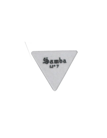 Pick (0.70 mm.) Triangular n.7 Transparent Samba