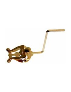 Atril Marcha Saxofon Tenor 90 mm. Tamaño Super 70 x 55 mm. Dorado