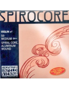 Violin String 4/4 1st (E) (E) Thomastik Spirocore (S09) (Metal Aluminum) Medium