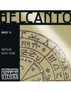 Cuerda Contrabajo 3/4 4ª (F Sharp) (Fa Sost.) Thomastik Belcanto Solista (BC/64S) (Entorchado Cromo)