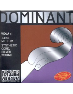 Cuerda Viola 1/2 4ª (C) (Do) Thomastik Dominant (139) (Plata) Medium
