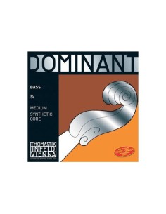 Double Bass String 3/4 2nd (E) (E) Thomastik Dominant Solo 191S) (Wound Chrome) Medium