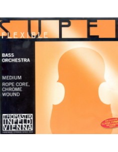 Cuerda Contrabajo 4/4 2ª (D) (Re) Thomastik Superflexible Orchestra (37) (Acero Aluminio) Medium