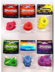 Puas (0.73 mm.) Dunlop Tortex Standard (Picker 418P) (Pack 12 Unidades)