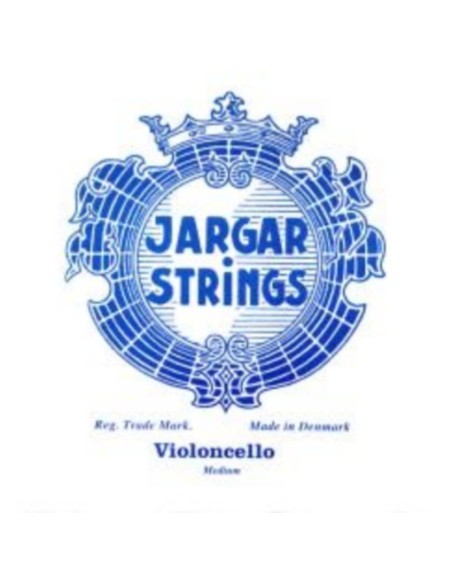Violoncello String 4/4 5th (E) (E) Jargar Blue (Chrome) Medium