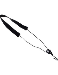 Cordon Clarinete BG (C/20E) Nylon Standard (Elastico) (Al Cuello)Sujecion Cuero Apoyapulgar (CF/E/FL