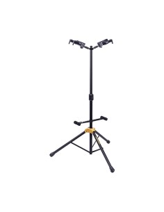 Soporte 2  Guitarras Clasicas o Acusticas Hercules (GS422B PLUS) Tamaño plegado: 760x115 mm.