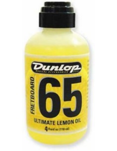 Limpieza y Mantenimiento Guitarra Dunlop Lubricante (6554) Lemon Oil (Acondicionador Diapason)