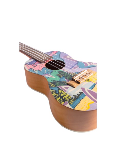 Ukelele Soprano Concert Bamboo BU23-BB Candy Bamboo