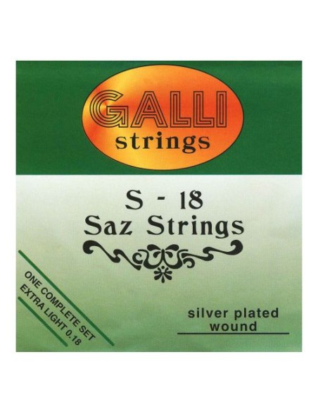 Saz Galli S-018 Lute Strings (Complete Set)