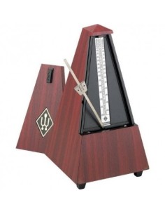 Metronomo Plastico Piramide Wittner (812/K) (Sistem Malzel) (Campana Tapa Transparente) Caoba