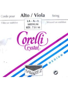 Cuerda Viola 4/4 1ª (A) (La) Savarez Corelli Crystal (731M) (Aluminio) Medium
