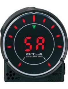 Afinador Guitarra Korg (GT.4) (Guitarra y Bajo) (Afinacion Automatica) (Salida Sonido LED)