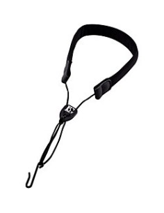 Cordon Clarinete BG (C/20E) Nylon Standard (Elastico) (Al Cuello)Sujecion Cuero Apoyapulgar (CF/LP/F