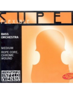 Cuerda Contrabajo 4/4 1ª (G) (Sol) Thomastik Superflexible Orchestra (36) (Acero Aluminio) Medium 2