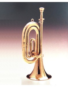 Corneta Honsuy (Corta) Do/SIb (Laton Pulido) con Mariposa 70200 T