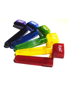 Manivela Cuerdas Guitarra Multifuncional Dunlop (Mod.101) Plastico Transparente Colores Variados