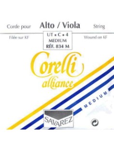Cuerda Viola 4/4 4ª (C) (Do) Savarez Corelli Alliance (834M) (Tungsteno) Medium