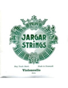 Strings Violoncello 4/4 3rd (G) (G) Jargar Green (Chrome) Dolce