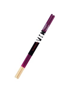 Baquetas (Par) Bateria Vic Firth (VF/AA2) (Signature Alex Acuña) Caoba Violeta/El Palo (410x13 mm.)
