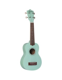 Soprano Bamboo BE-LGN Studio Light Green Ukulele