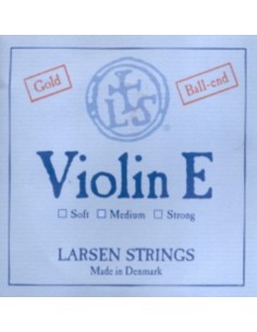 Violine Saite 4/4 1. (E) (E) Larsen (Gold) Kugel Medium