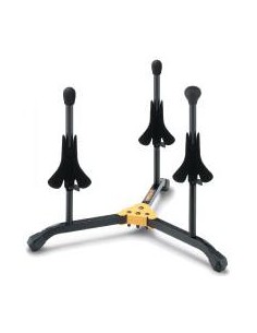 Soporte Trompetas 2 y 1 Fliscorno Hercules (DS/513B) Tamaño Plegado: 320x190 mm. Peso: 1,2Kg.