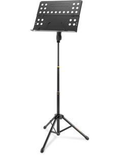 Atril Orquesta Hercules (BS418B) Altura 68 a 115 cm. Tamaño Plegado: 67x21 cm. Bandeja Perforada