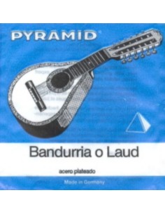 Cuerdas Bandurria o Laud 2ª Pyramid (665102) Pack 12 Unidades