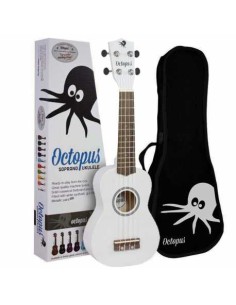 Ukelele Soprano Octopus UK-205WH Blanco