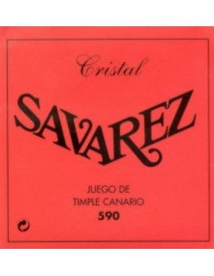 Cuerdas Timple Canario Savarez (590) Crystal (Juego Completo)
