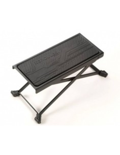 Banquito Apoyapie Guitarra Hercules (FS100B) Regulable Color Negro