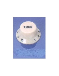 Boton Guitarra Electrica Gotoh (KI240T) (Tono) (Plastico Marfil) Strato.