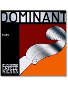 4/4 Thomastik Dominant Cello Strings (147) (Chrome Metal) Medium (Complete Set) 2