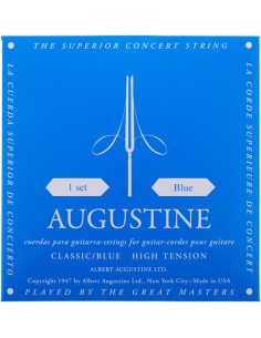 Augustine Classical Guitar Strings (Blue) Strong (Complete Set)
