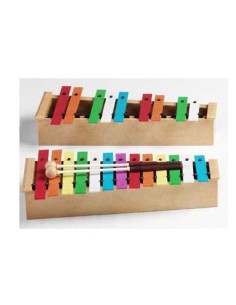 Carillon Alto Cromatico per Bambini 22 Fogli Dipinti Colori Fare alle 2 Scatole Armoniche Honsuy 49480 2