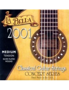 La Bella 2001 Extra Hard Classic Guitar Strings (Complete Set)