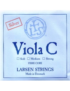 Viola Strings 4/4 4th (C) (C) Larsen (Synthetic Silver) Medium