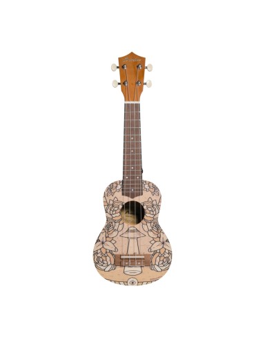 Ukelele Soprano Bamboo B1E-TE Terra