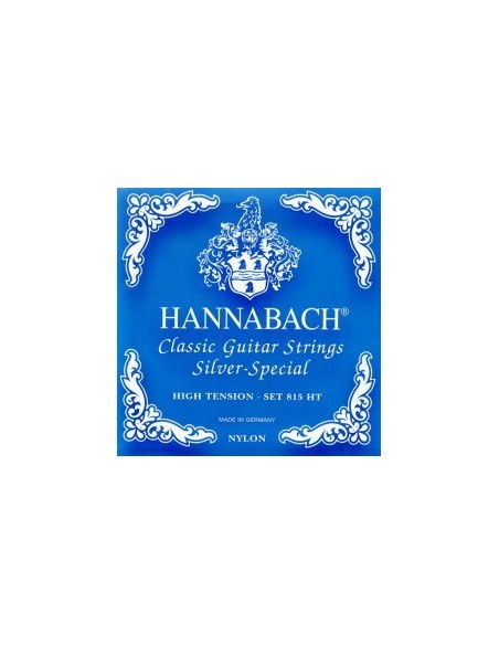 Hannabach 8-String Classical Guitar Strings Blue 81508-ZHT (Complete Set)