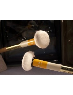 Mazas Timbal (Par) Mango Bambu Cabeza Fieltro Standard Staccatto Iñaki Sebastian Med: 36,5 cm.