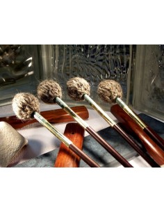 Mazas Marimba (2 Pares) Concert Medium Hard Iñaki Sebastian Longitud: 39 cm. Peso: 38gr. (MCS9N)