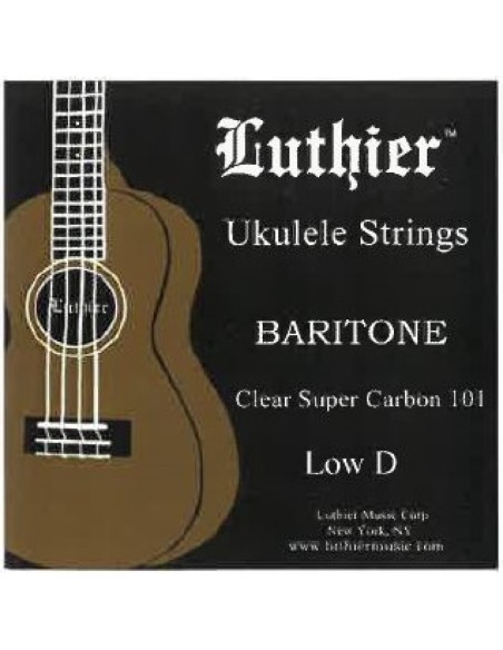 Luthier D Low LU-UBAL Baritone Ukulele Strings (Complete Set)