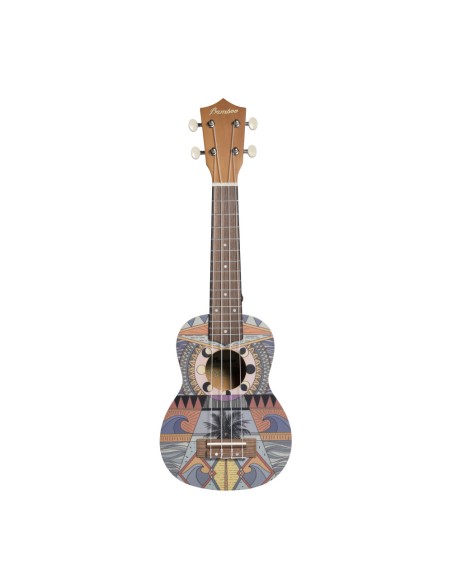 Ukulélé Soprano Bamboo B1E-EC Eclipse