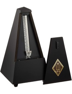 Metronomo Madera Piramide Wittner (816/M) (Sistem Malzel) (Campana) Negro Mate 2