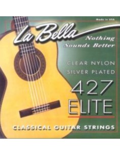 Cuerdas Guitarra Clasica La Bella Blanca 427 (Juego Completo)
