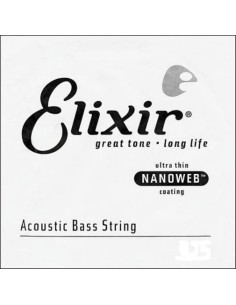 Elixir corde basse acoustique Nanoweb 085 (unité unique)