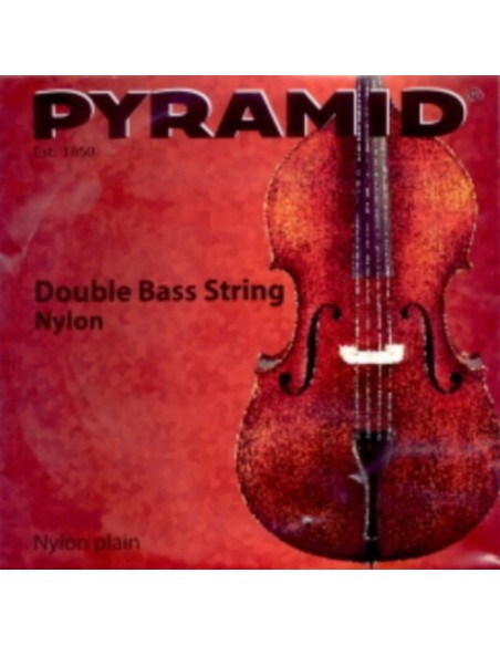 Double Bass String 4/4 1st (G) (G) Pyramid Nylon (217201) Medium
