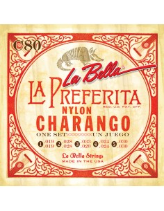 Cuerdas Charango La Bella C-80 (Juego Completo)